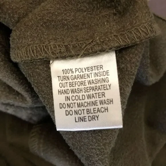 COTTON CANDY LA Green Suede Skirt M - Picture 5 of 5